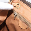 Celine Vintage Drawstring Flap Macadam Coated Canvas