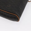 Christian Dior Vintage Honeycomb Canvas and Leather
