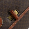 Celine Vintage Convertible Top Handle Macadam Coated Canvas
