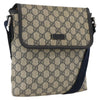 Gucci Flap Messenger GG Coated Canvas