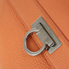 Salvatore Ferragamo Sofia Satchel Grainy Leather