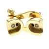 Fred Paris Force 10 Woven Cord and Stainless Steel with 18K Yellow Gold