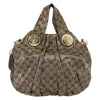 Gucci Hysteria Convertible Top Handle GG Coated Canvas