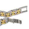 Hermes Clipper Quartz Stainless Steel with Plated Metal