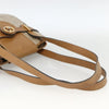 Christian Dior Vintage Honeycomb Canvas and Leather