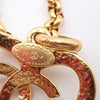 Chanel Vintage CC Heart Pendant Long Metal