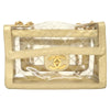Chanel Classic Single Flap Quilted Applique Vinyl