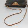 Christian Dior Vintage Honeycomb Canvas and Leather