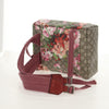 Gucci Buckle Blooms Print GG Coated Canvas
