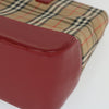 Burberry Nova Check Leather and Nylon