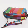 Valentino Garavani Rockstud 1973 Camera Striped Leather