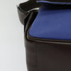 Prada Impunturato Buckle Flap Messenger Canvas