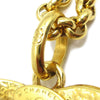 Chanel CC Heart Pendant Metal