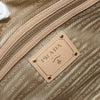Prada Front Zip Convertible Satchel Cervo Leather