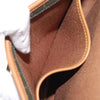 Christian Dior Vintage Honeycomb Flap Coated Canvas