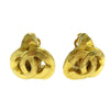 Chanel Vintage CC Heart Clip-On Metal