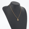 Christian Dior CD Pendant Gold-plated