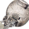 Chanel Vintage CC Round Clip-On Metal