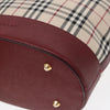 Burberry Nova Check Tote Canvas and Leather