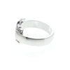 Cartier Vintage C de Cartier 18K White Gold with Diamonds