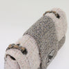 Chanel Classic Flap Clutch with Chain Tweed