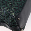 Chanel Convertible Chain Bowler Woven Calfskin