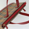 Burberry Nova Check Leather and Nylon