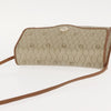 Christian Dior Vintage Honeycomb Flap Canvas and Leather