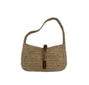 Saint Laurent Le 5 a 7 Hobo Raffia
