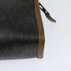 Christian Dior Vintage Honeycomb Zip Canvas and Leather