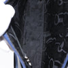 Salvatore Ferragamo Cut Out Canvas and Leather
