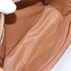 Celine Vintage Macadam Circle Logo Canvas and Leather