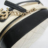 Chanel Vanity Case Quilted Crumpled Calfskin