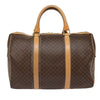 Celine Vintage Duffle Macadam Coated Canvas