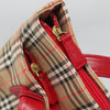 Burberry Nova Check Tote Canvas and Leather