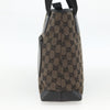 Gucci Vintage Front Pocket Tote GG Coated Canvas with Leather