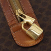 Celine Vintage Macadam Boston Canvas and Leather