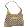 Gucci Vintage Jackie O Chain Hobo GG Canvas
