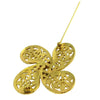 Chanel Logo CC Gold-plated