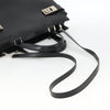 Salvatore Ferragamo Double Gancini Side Buckle Tote Leather