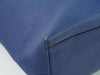 Prada Embossed Logo Open Tote Leather