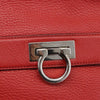 Salvatore Ferragamo Sofia Satchel Grainy Leather