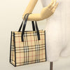 Burberry Nova Check Tote canvas check pattern