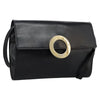 Celine Vintage Circle Logo Leather