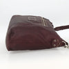 Gucci Logo Crest Messenger Leather