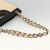 Chanel Chocolate Bar Shopping Tote Quilted Patent