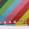 Valentino Garavani Rockstud 1973 Camera Striped Leather