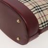 Burberry Nova Check Tote Canvas and Leather