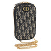 Christian Dior 30 Montaigne Phone Holder on Chain Oblique Canvas