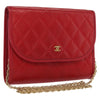 Chanel Vintage Clutch Leather
